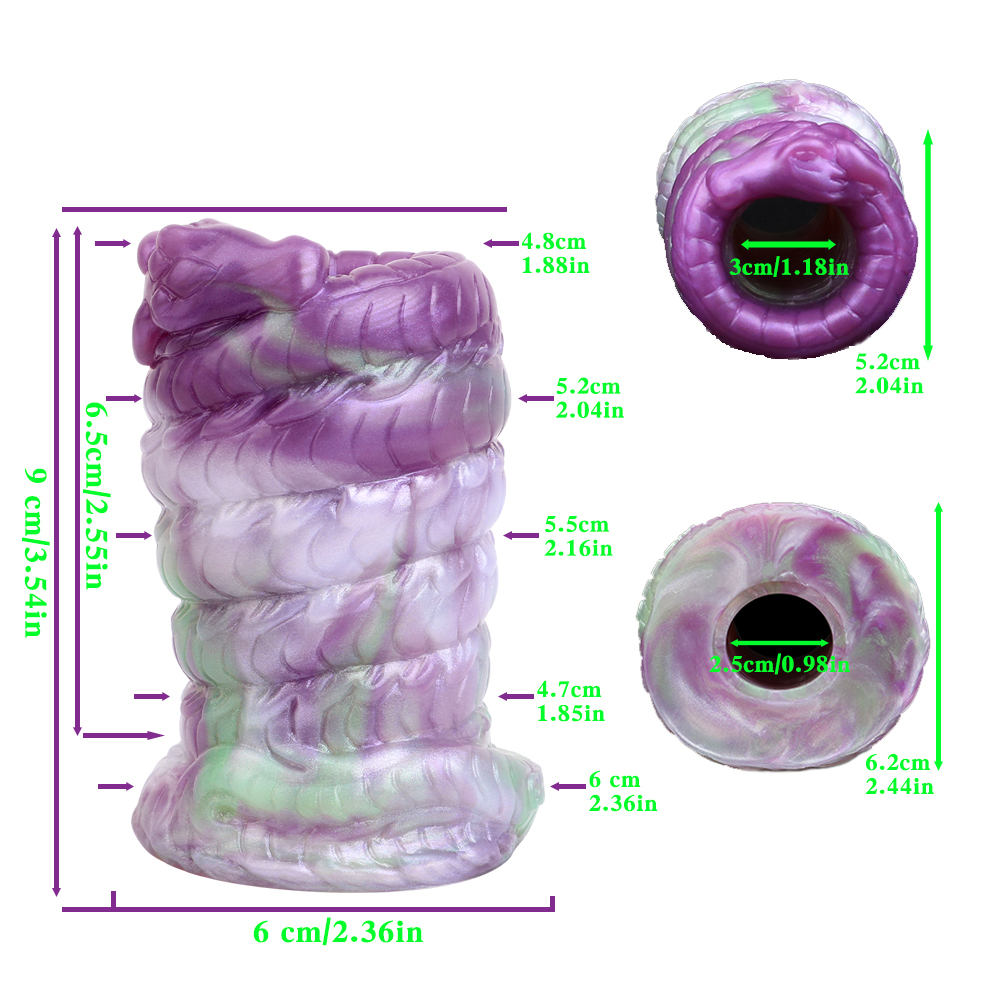 (image for) Hollow Tunnel Butt Plug & Pocket Stroker - Thread