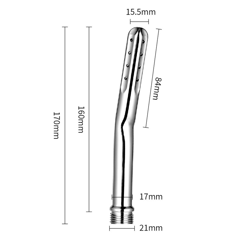 (image for) Bend Pipe Anal Vaginal Cleaner Shower