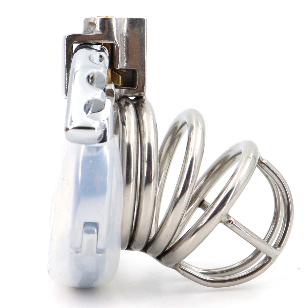Tiny Gear Ring Chastity Cage