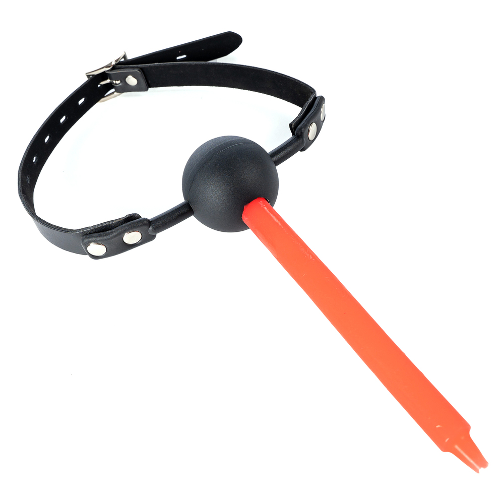 (image for) Silicone Hollow Mouth Gag