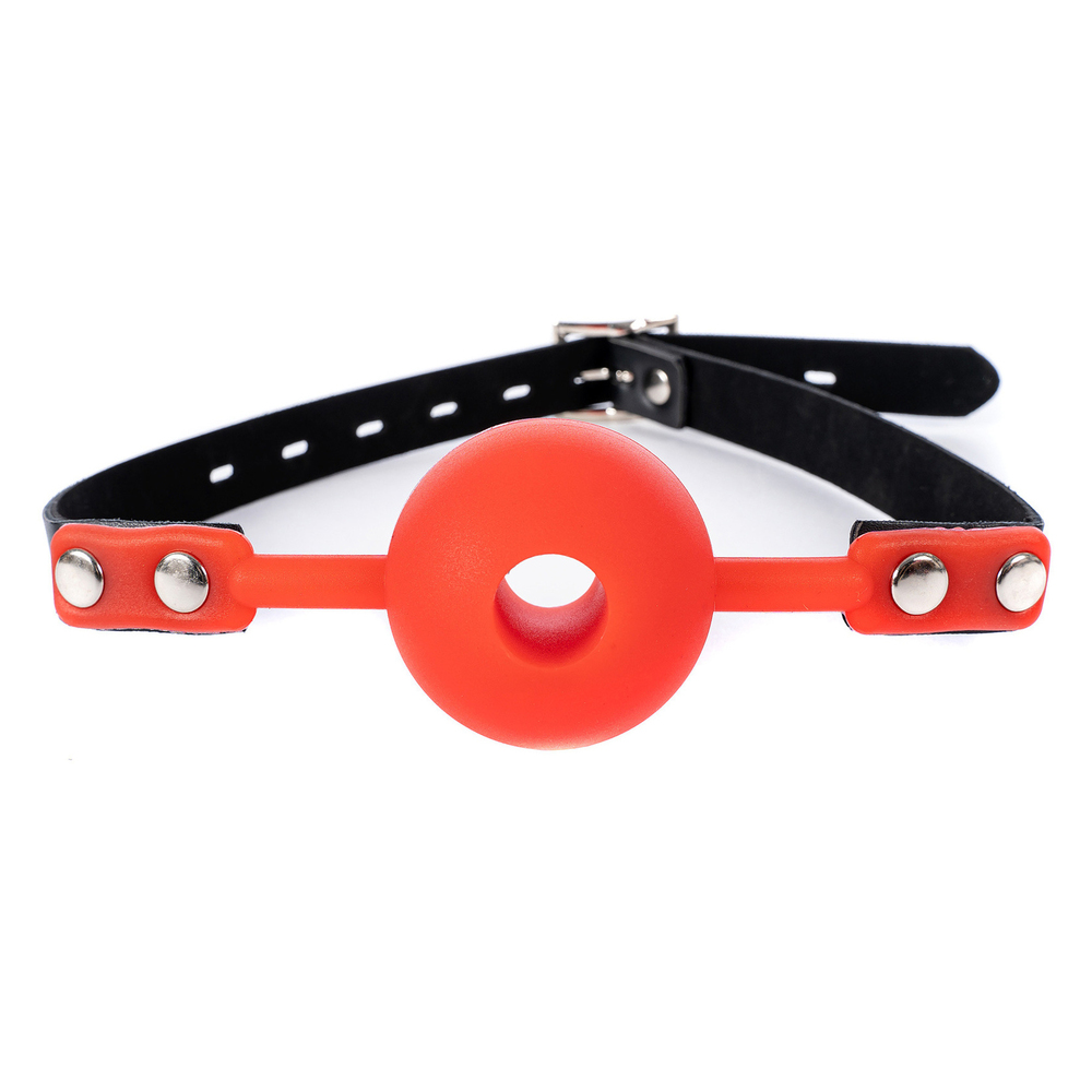 (image for) Silicone Hollow Mouth Gag