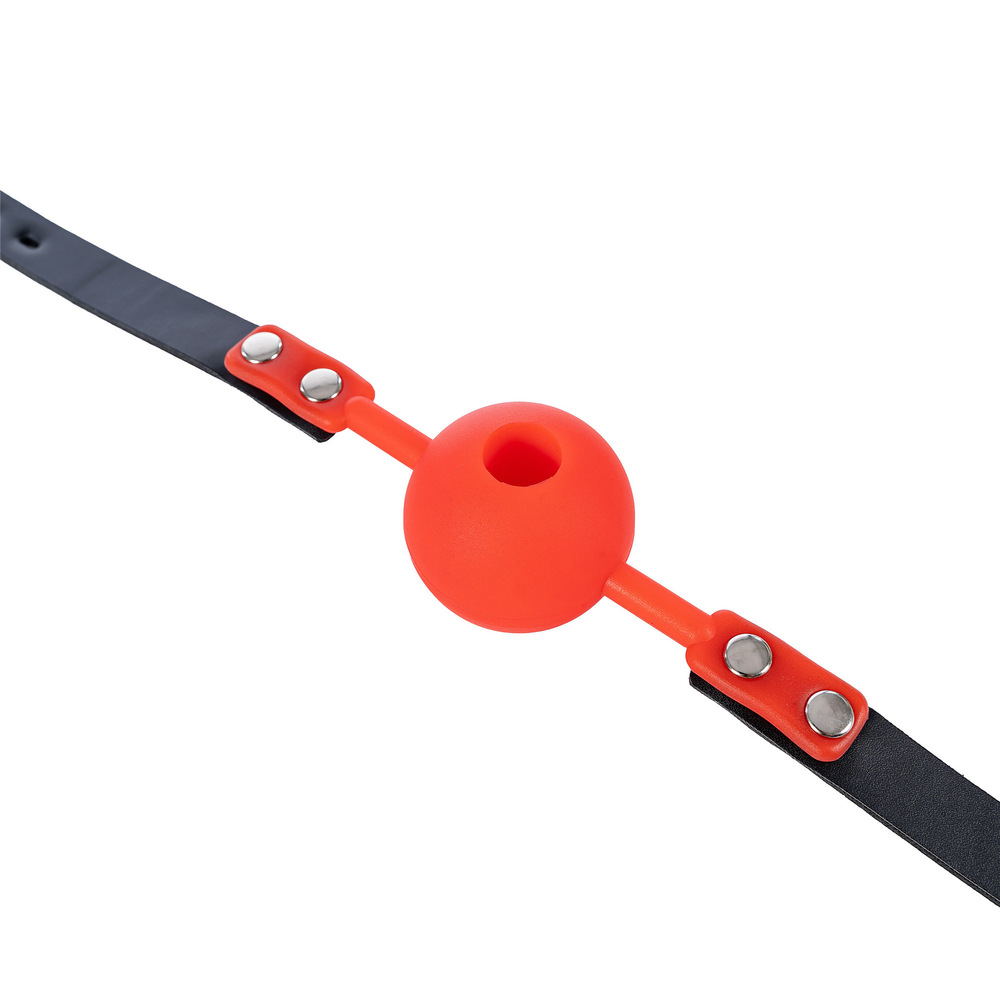 (image for) Silicone Hollow Mouth Gag