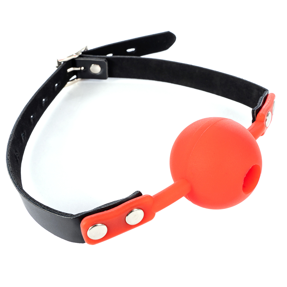 (image for) Silicone Hollow Mouth Gag