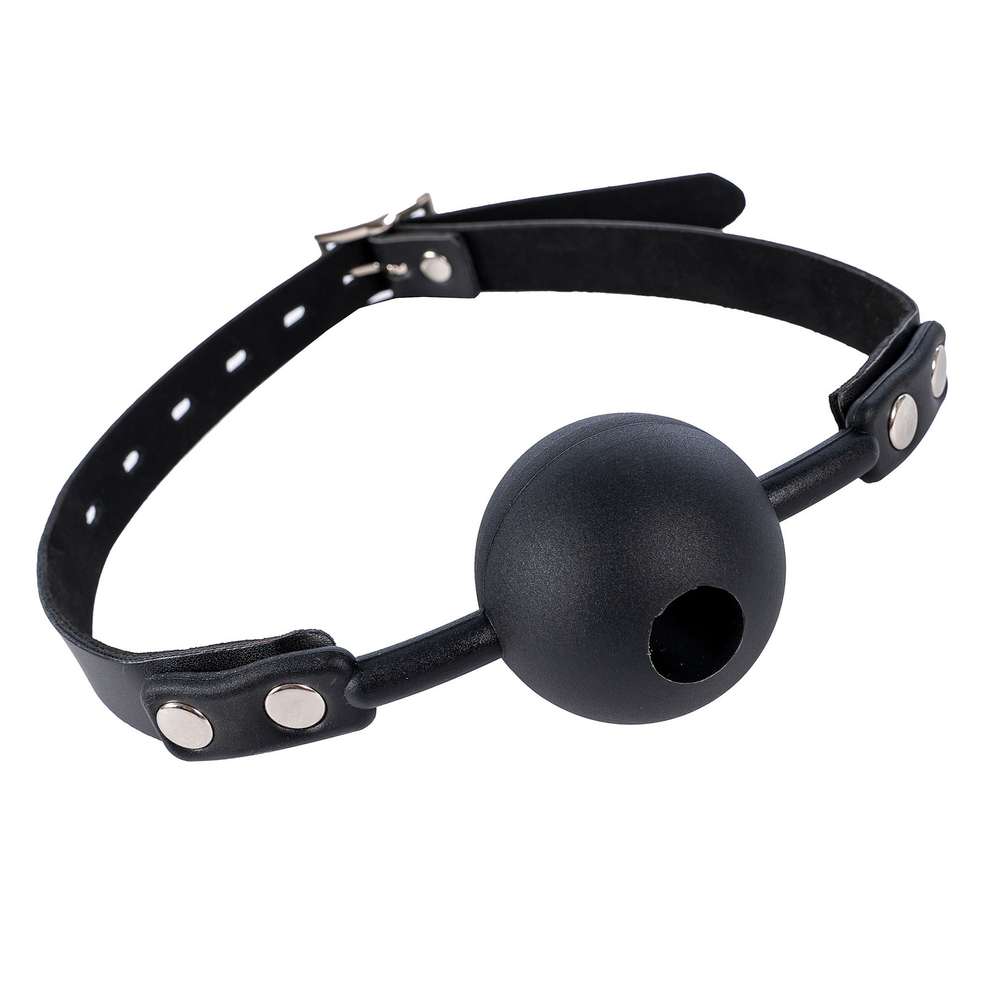 (image for) Silicone Hollow Mouth Gag