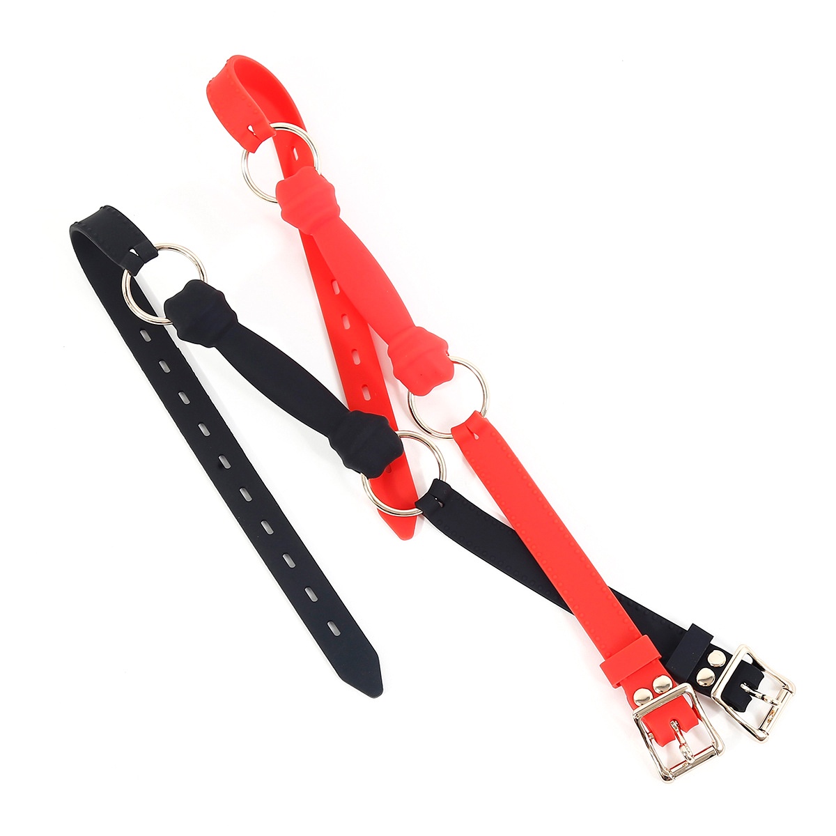 (image for) Silicone Bone Gag with Silicone Strap