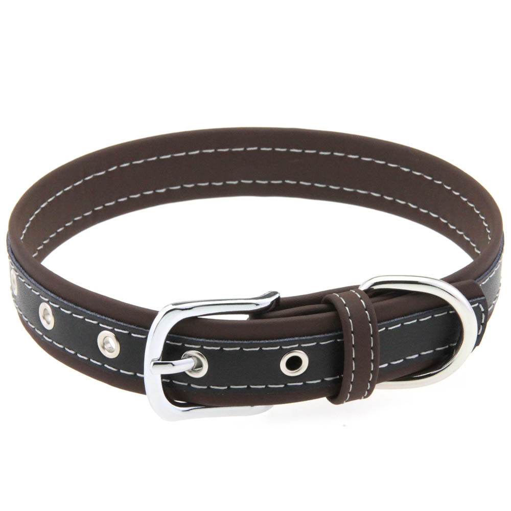 (image for) Padded Contrast Leather Collars