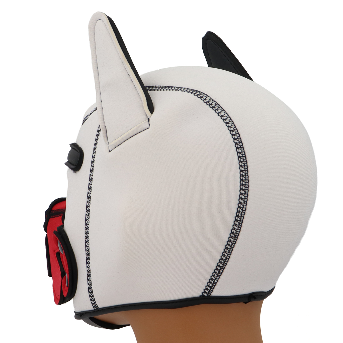 (image for) Puppy Play Fetish Hood Cosplay Red Muzzle