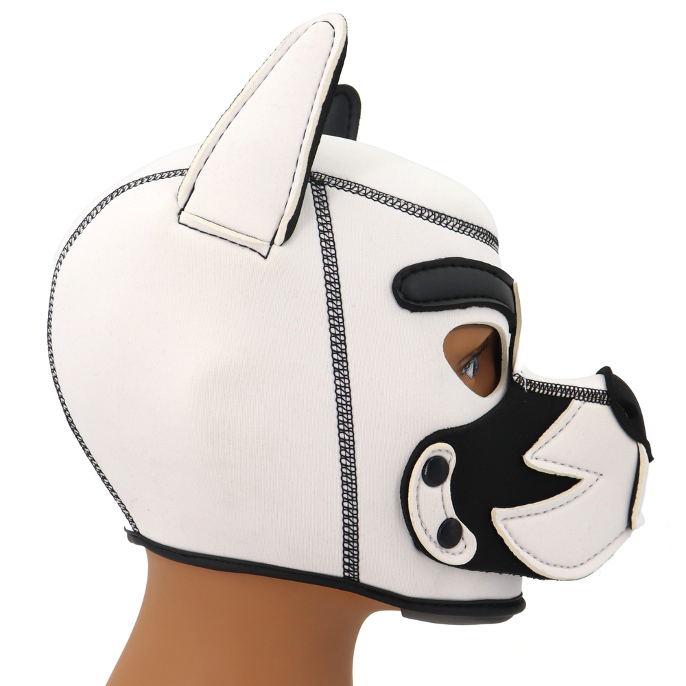 (image for) Puppy Play Fetish Hood Cosplay Red Muzzle