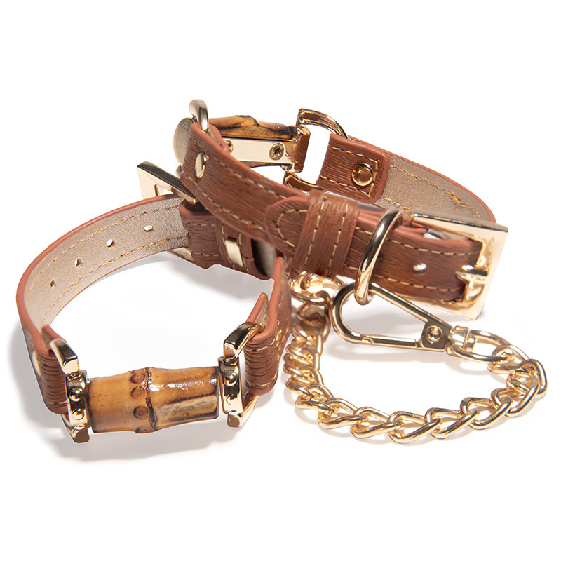 (image for) Bamboo Leather Wrist Cuffs
