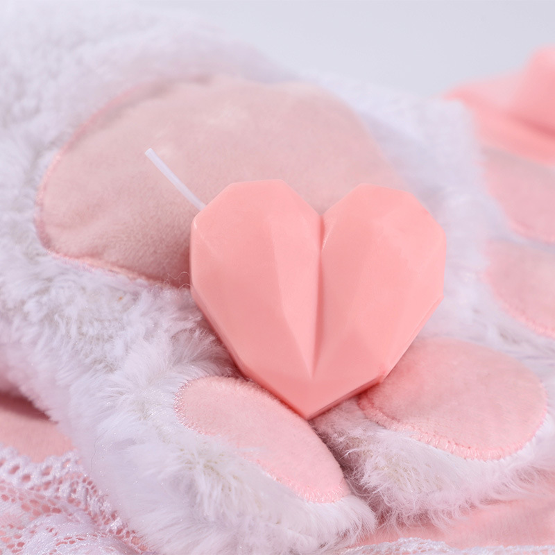 (image for) Heart Shape Low Temperature Candles