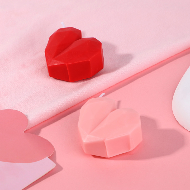 (image for) Heart Shape Low Temperature Candles