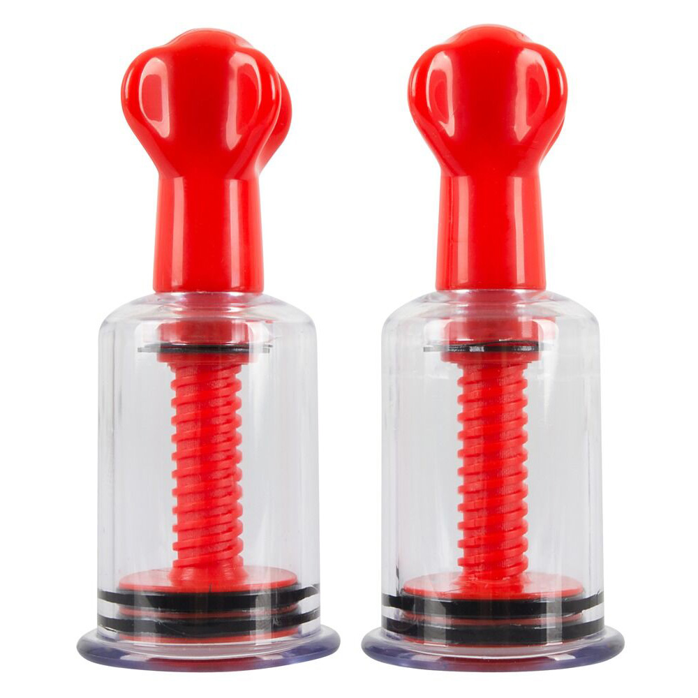 (image for) Twist Nipple Suckers - Red