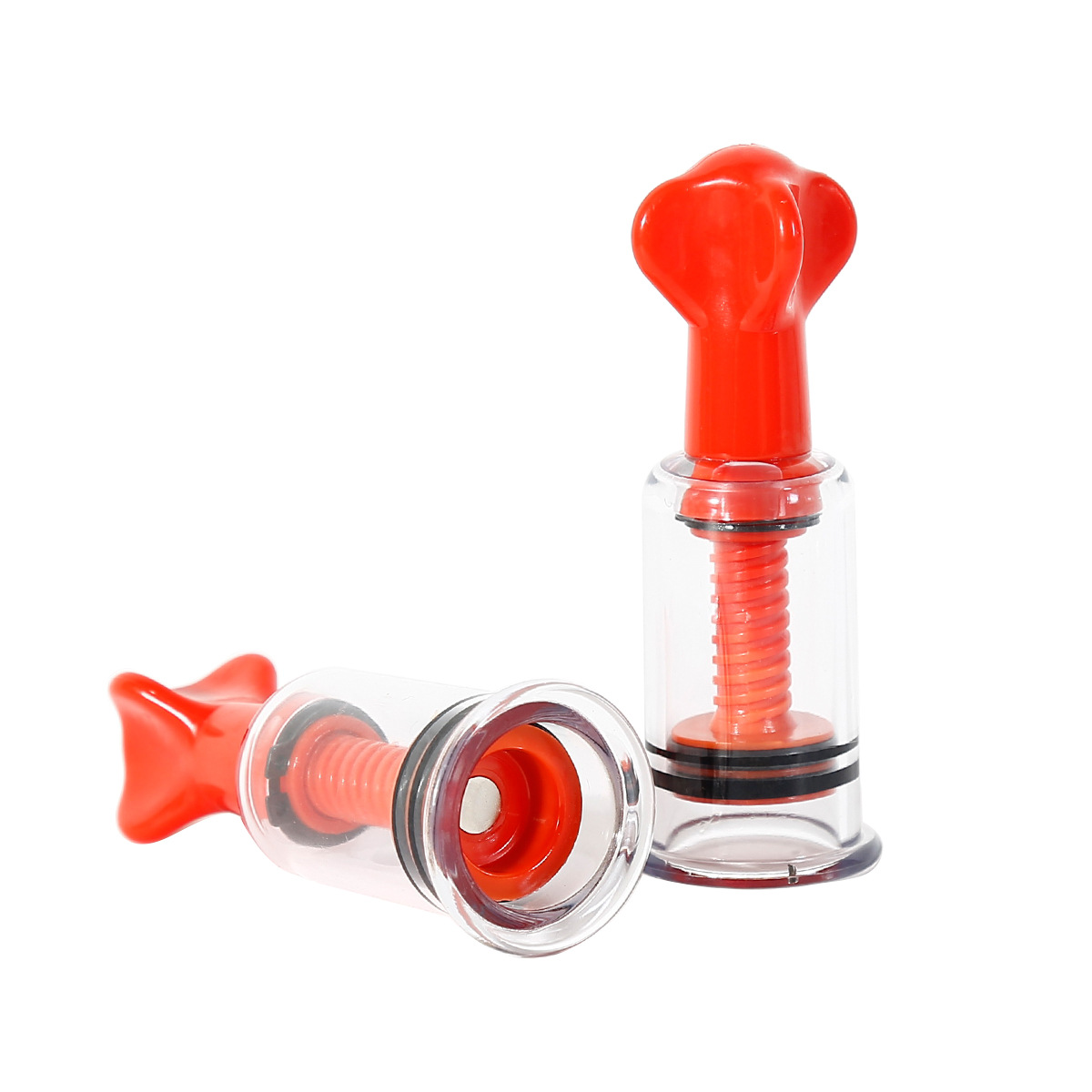(image for) Twist Nipple Suckers - Red