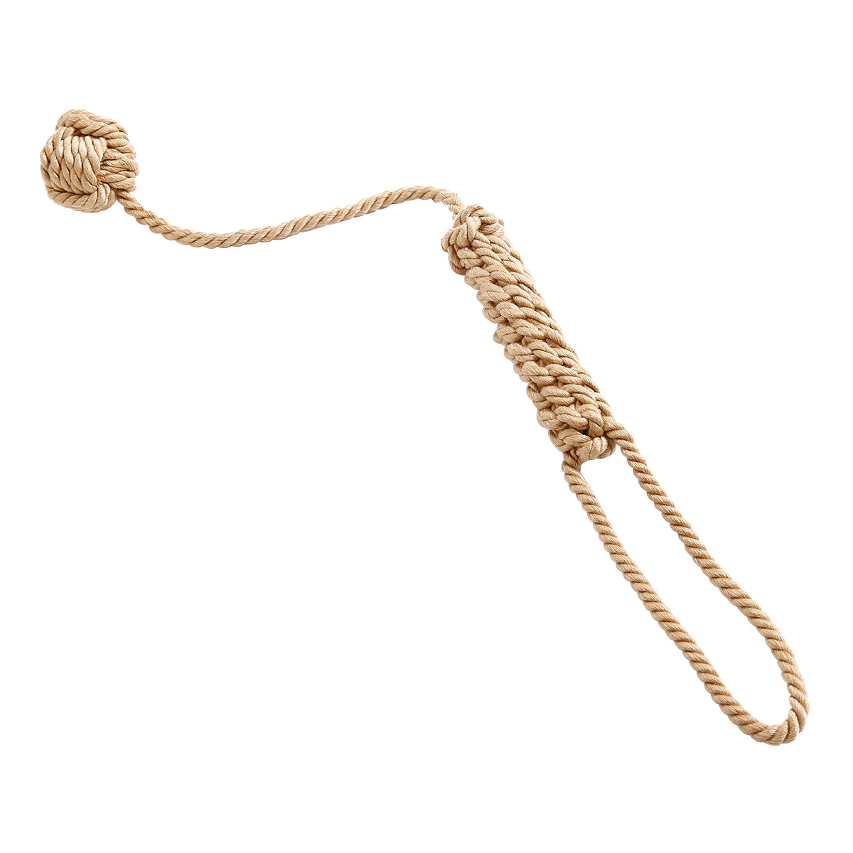 (image for) Hand Knitting Flogger with Single Ball
