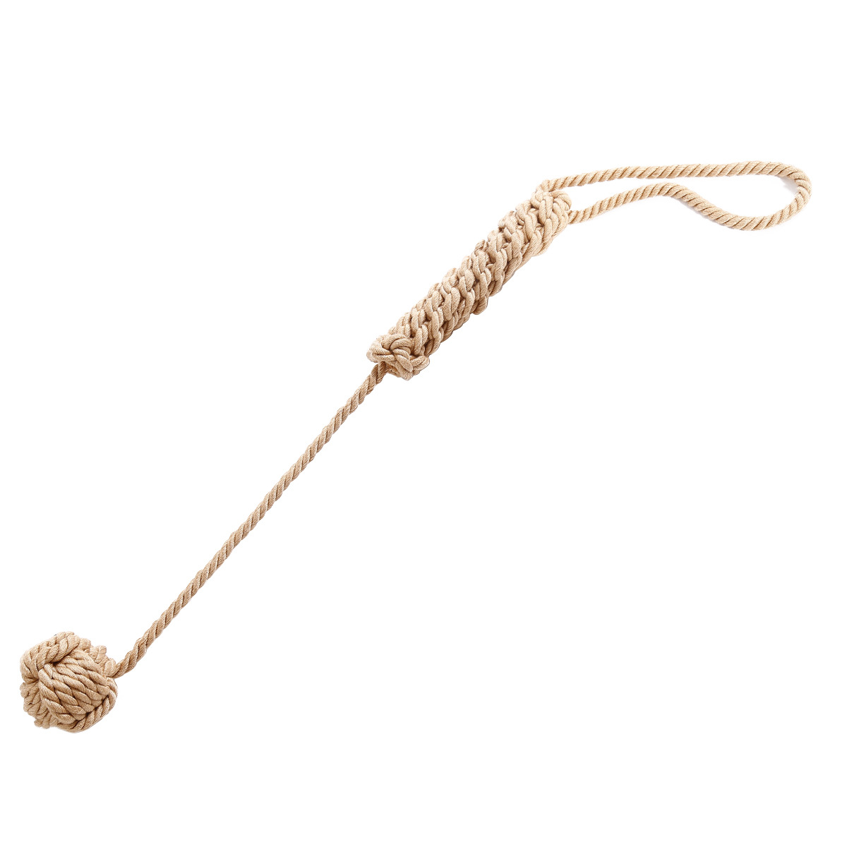 (image for) Hand Knitting Flogger with Single Ball