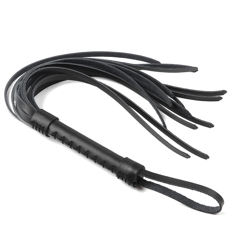 Cowhide Horse Riding Whip