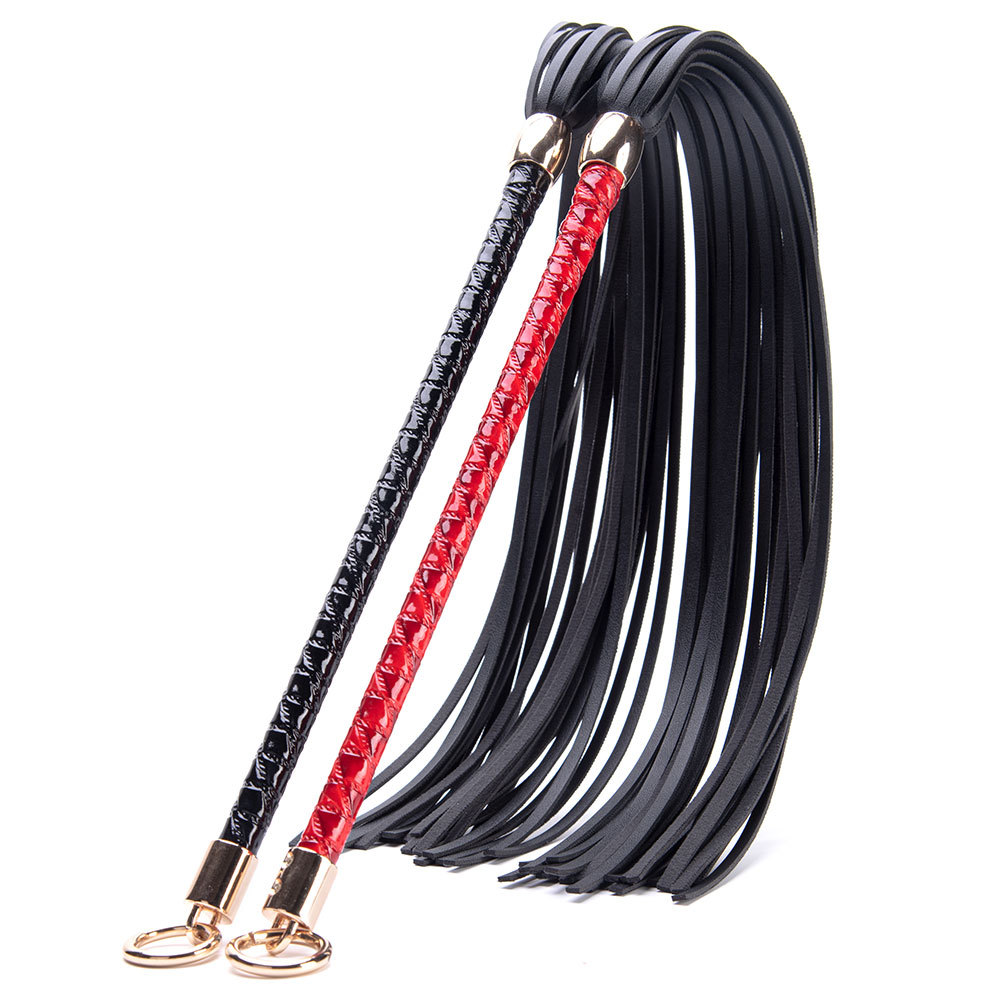 Long Handle Snakeskin Horse Riding Crop