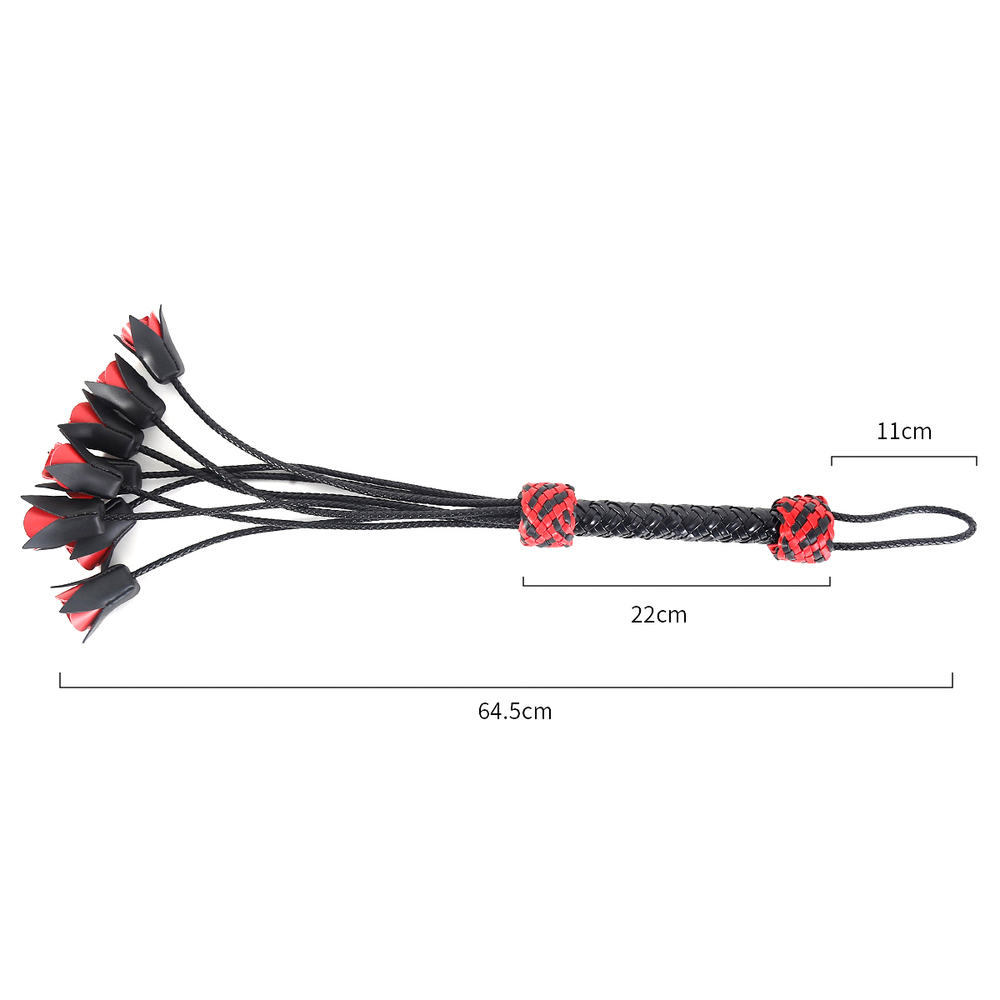 (image for) Handcrafted Leather Rose Flogger