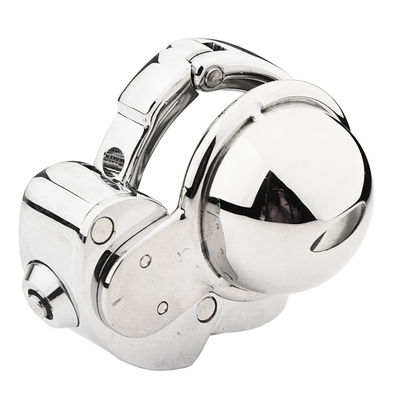(image for) CB Chastity Lock Cock Cage - Adjustable Ring