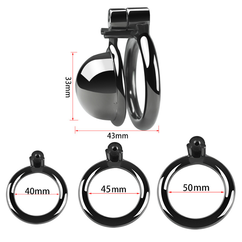 (image for) CB Chastity Lock Cock Cage - Black