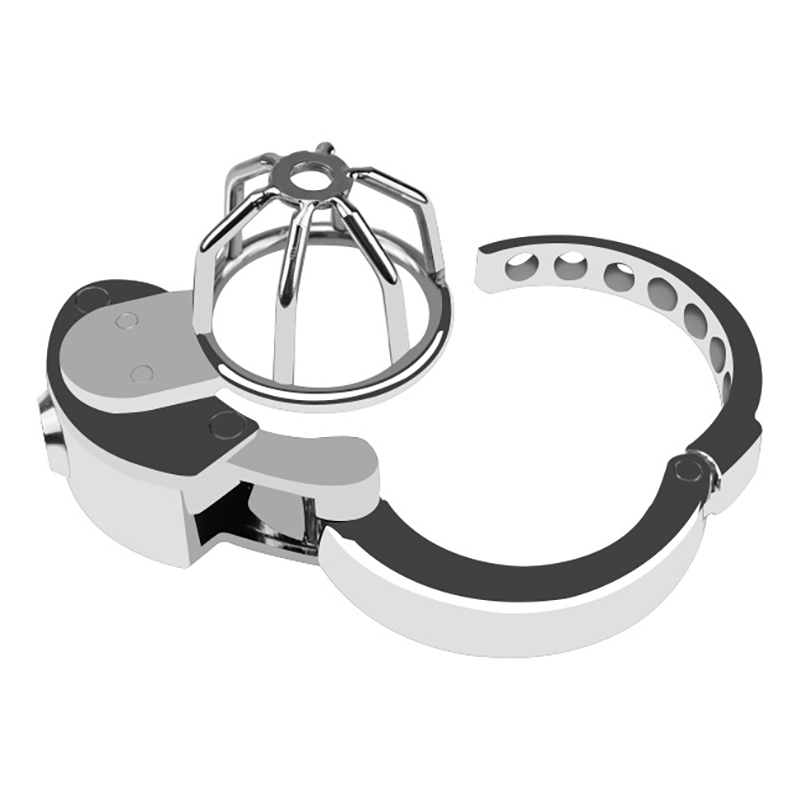 (image for) Penis Bondage CB Chastity Lock - Adjustable Ring