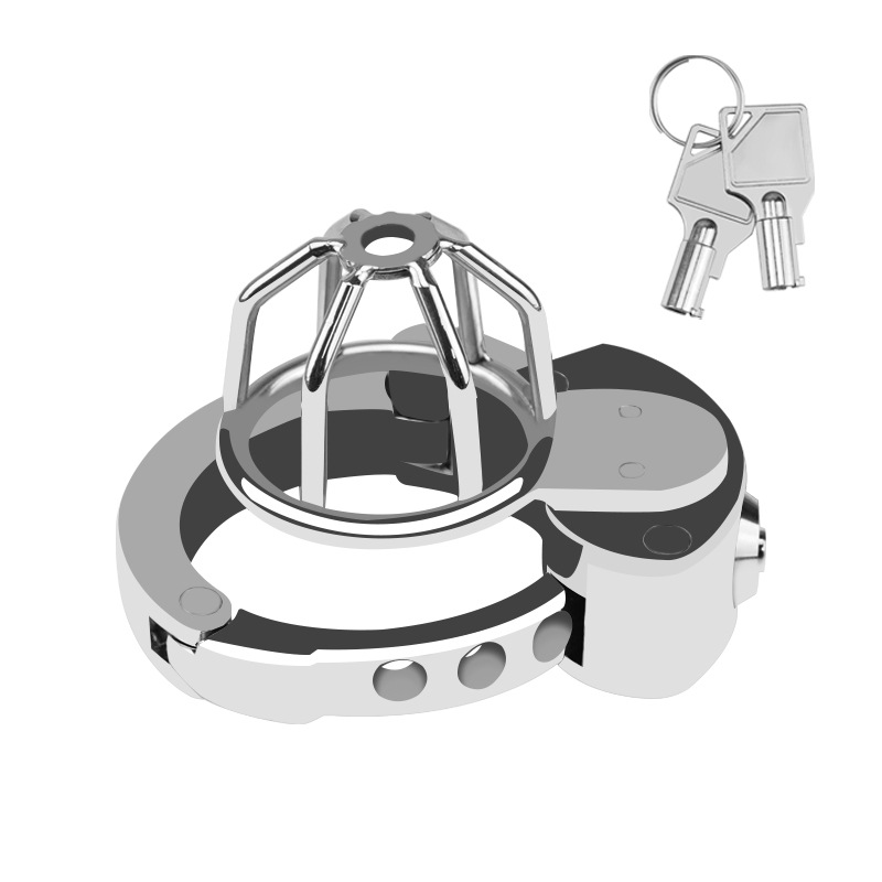 (image for) Penis Bondage CB Chastity Lock - Adjustable Ring