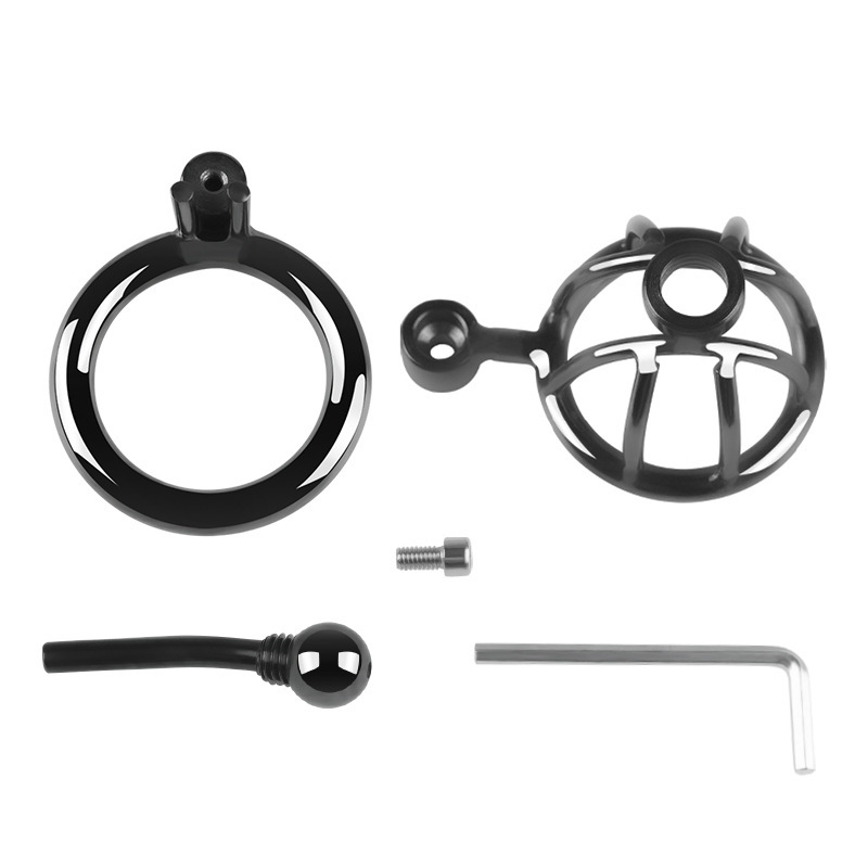 (image for) Penis Bondage CB Chastity Lock - Black