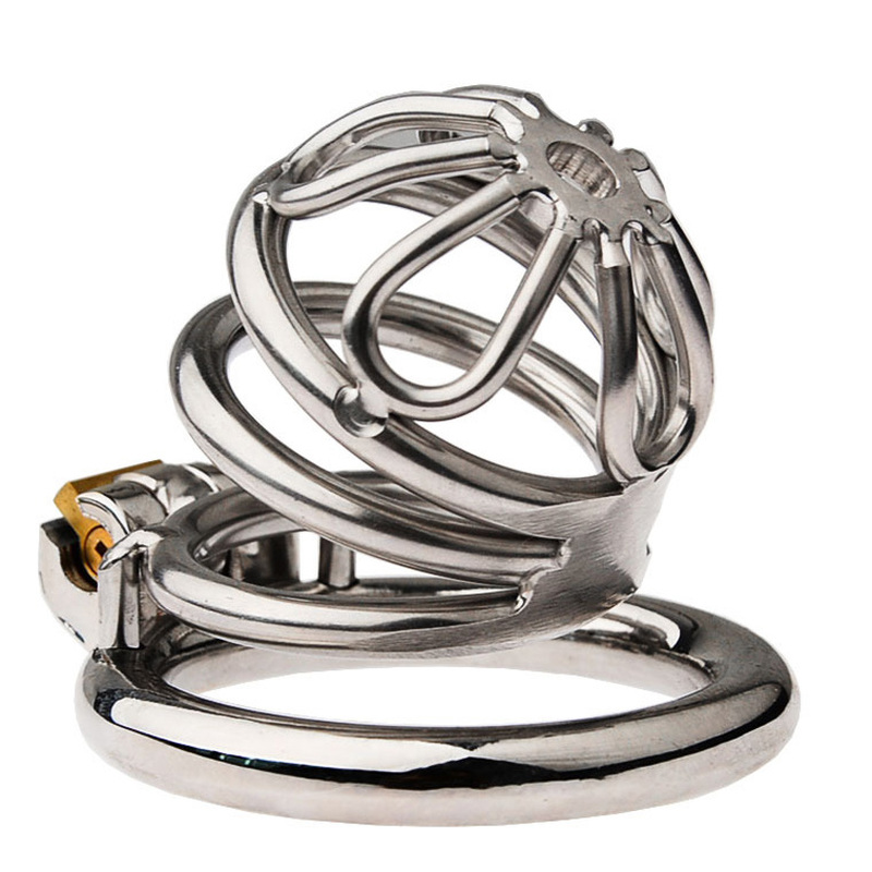 Petal Metal Chastity Cage - L