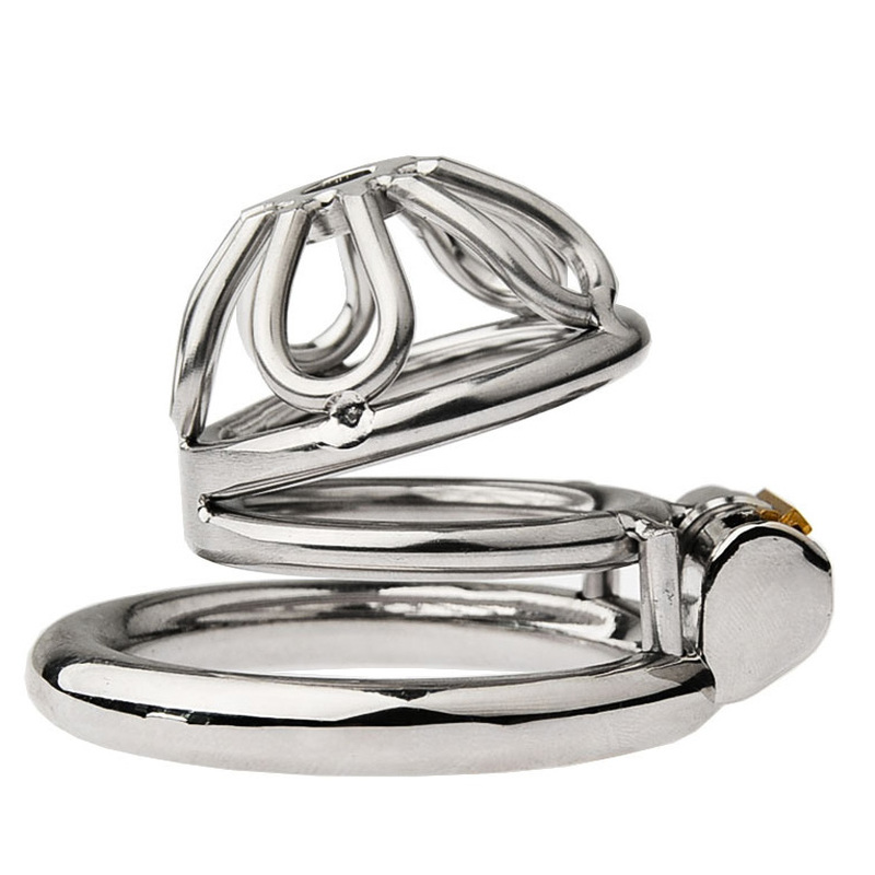 Petal Metal Chastity Cage - M