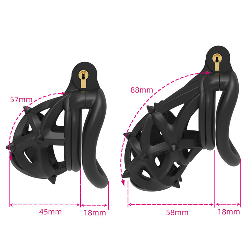 (image for) Diamond Chastity Cage With Spikes