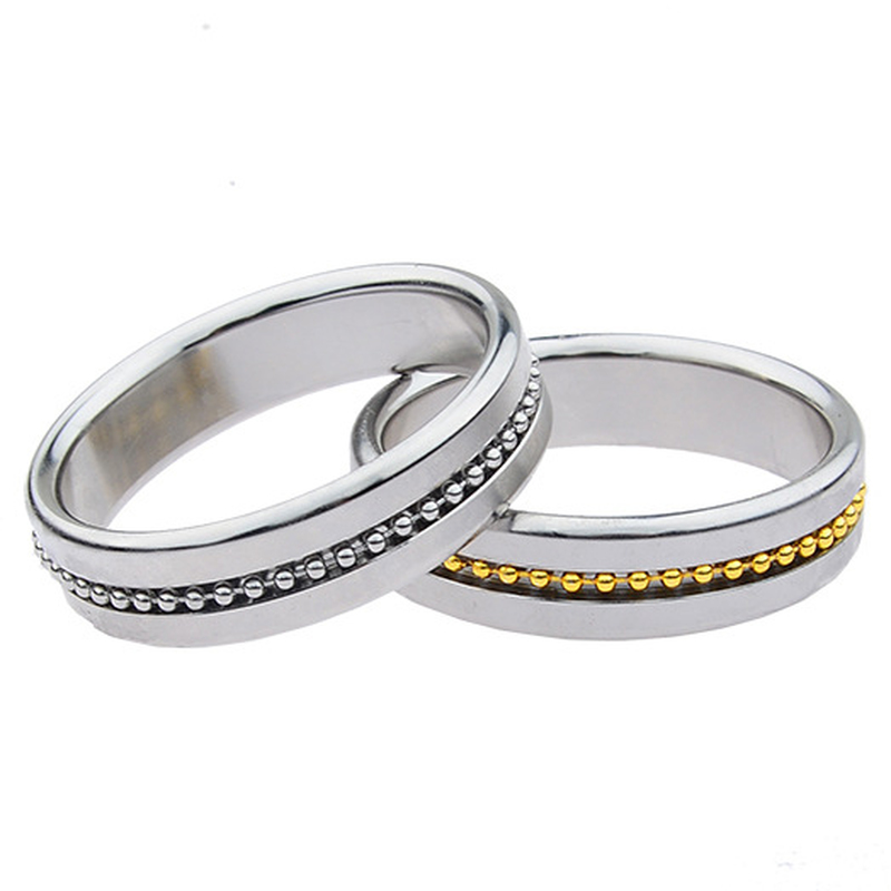 (image for) Metal Cock Ring with Grooves