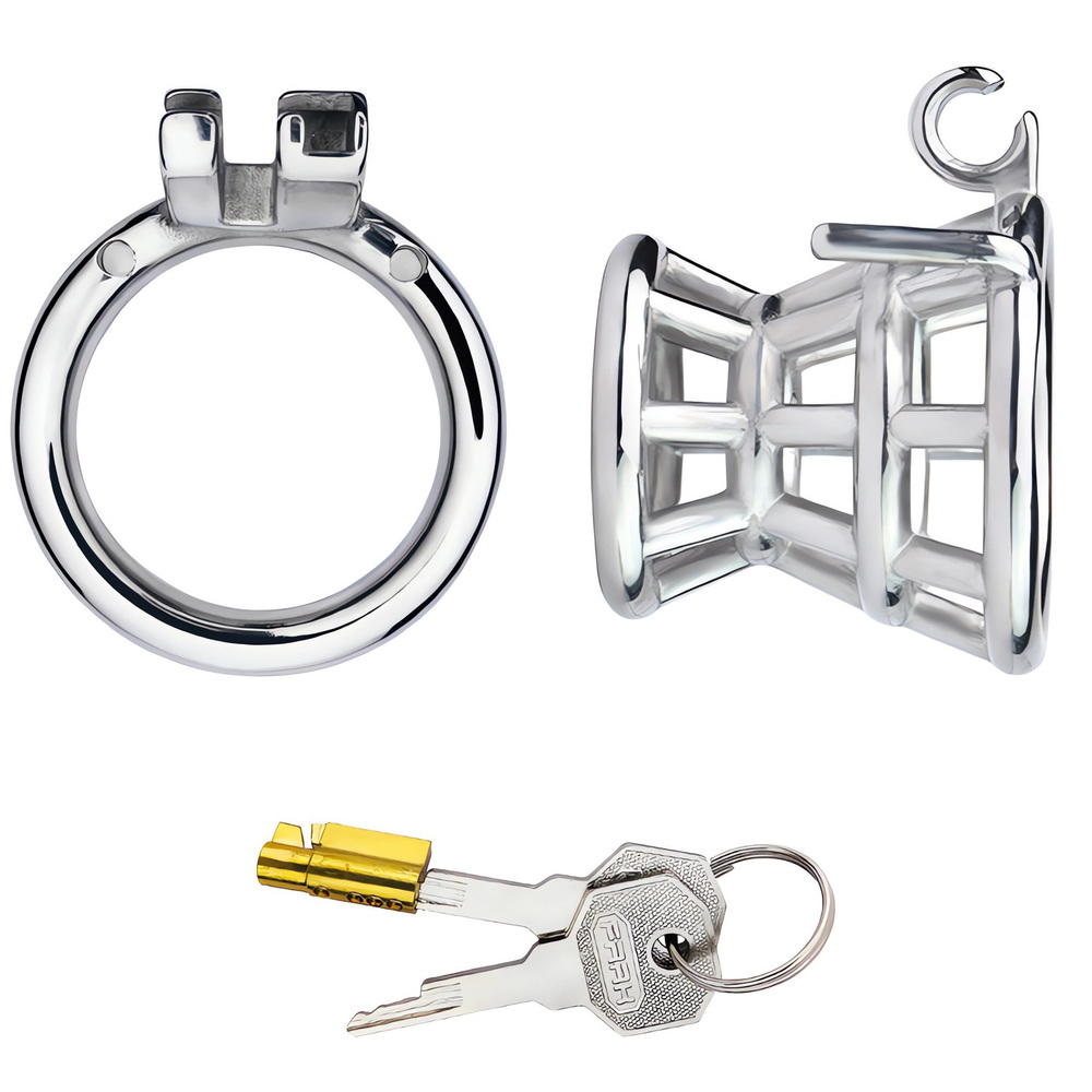 (image for) Stuck In Chastity Cage