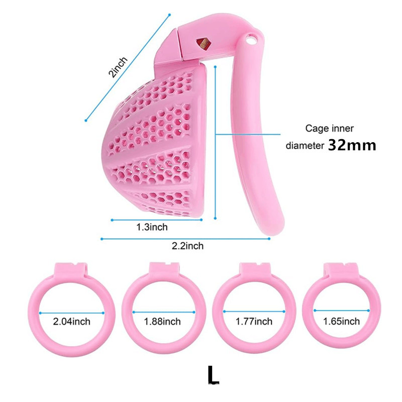 (image for) Honeycomb Mesh Lightweight Cock Cage