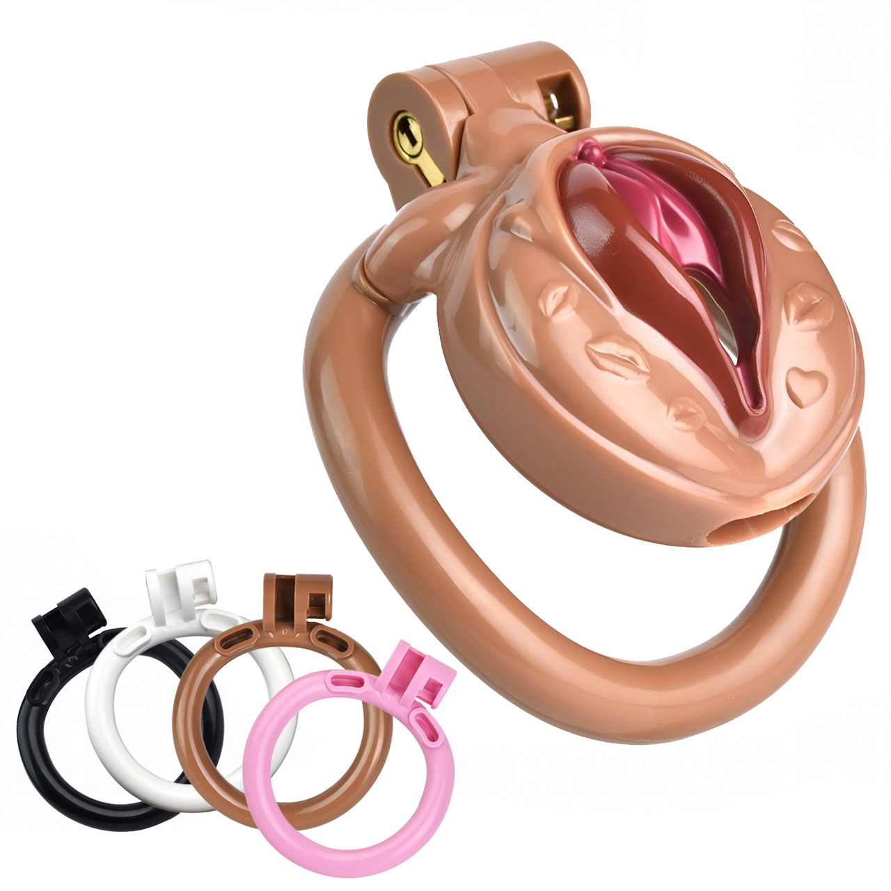 (image for) Sissy PussyChastity Cock Cage