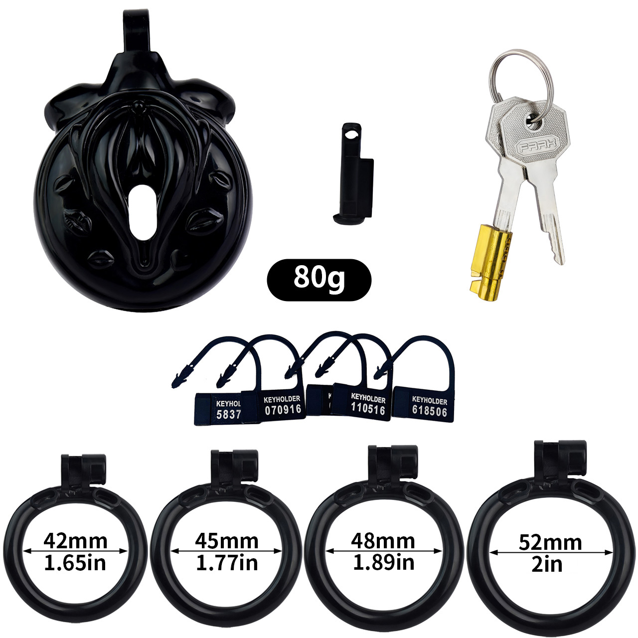 (image for) Sissy PussyChastity Cock Cage