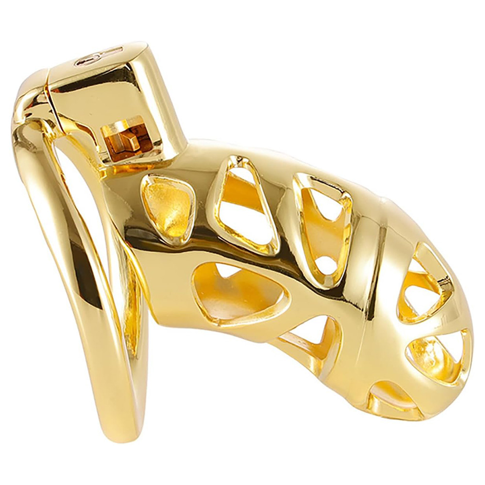 (image for) Chastity Cage Locked with 3 Active Sizes Rings