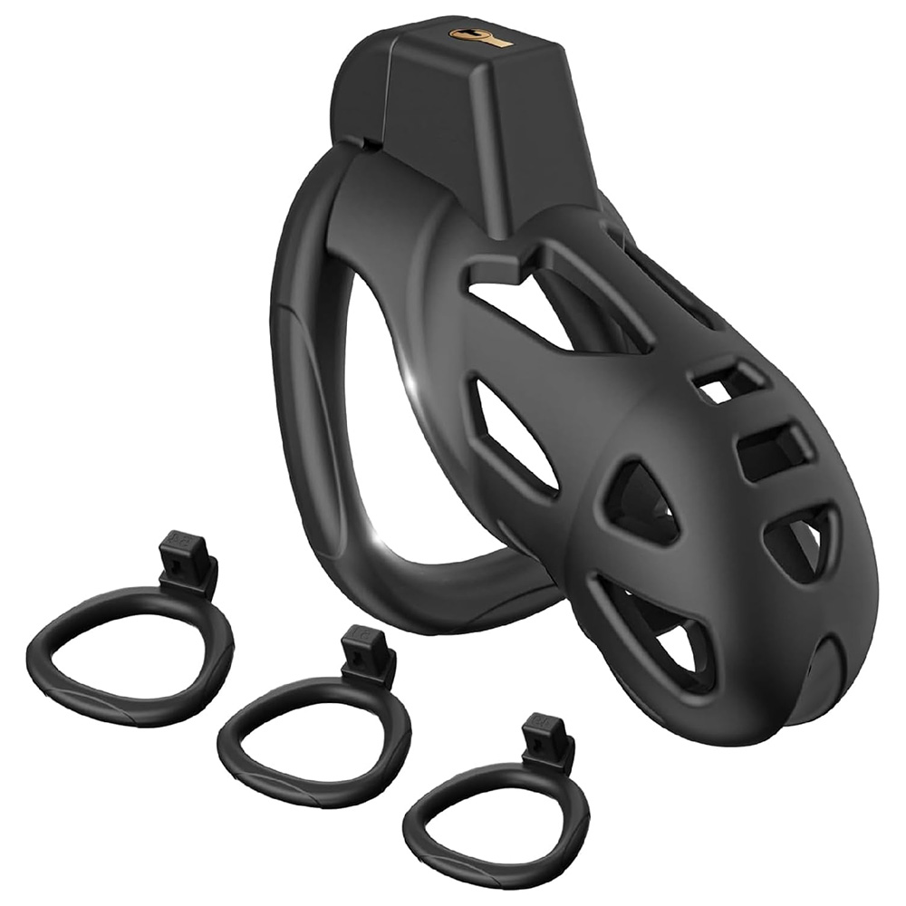 (image for) 3D Ventilation Chastity Cage Lock Set