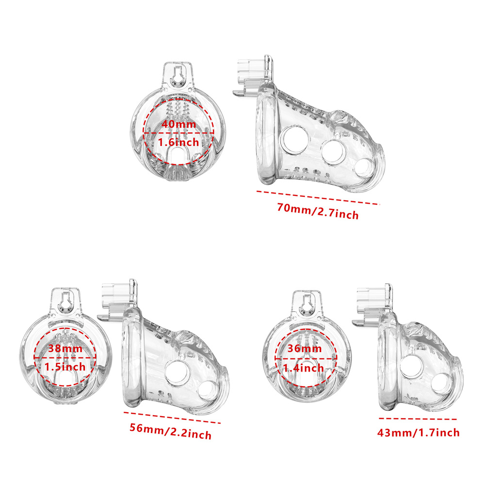 (image for) Soft Elastic Cobra Chastity Cage