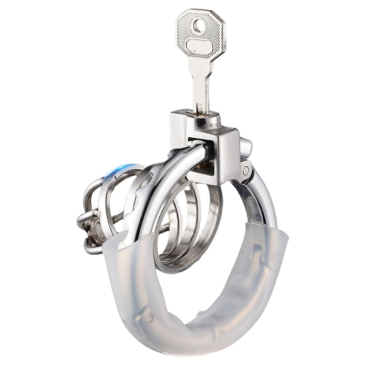 Stainless Steel Adjustable Chastity Cage