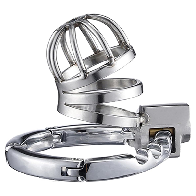 (image for) Stainless Steel Adjustable Chastity Cage