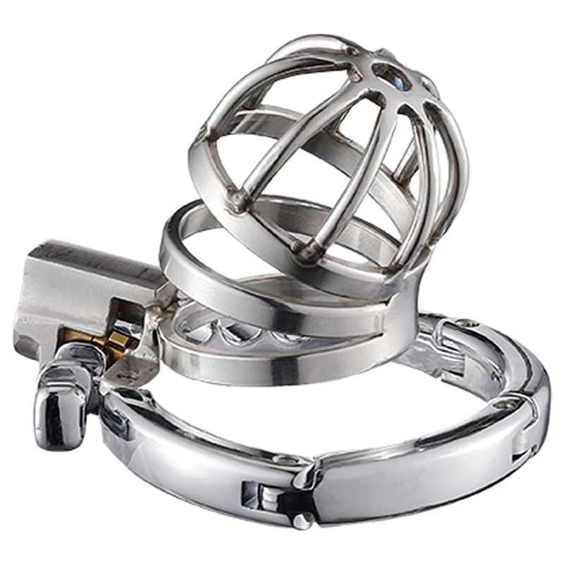 (image for) Stainless Steel Adjustable Chastity Cage