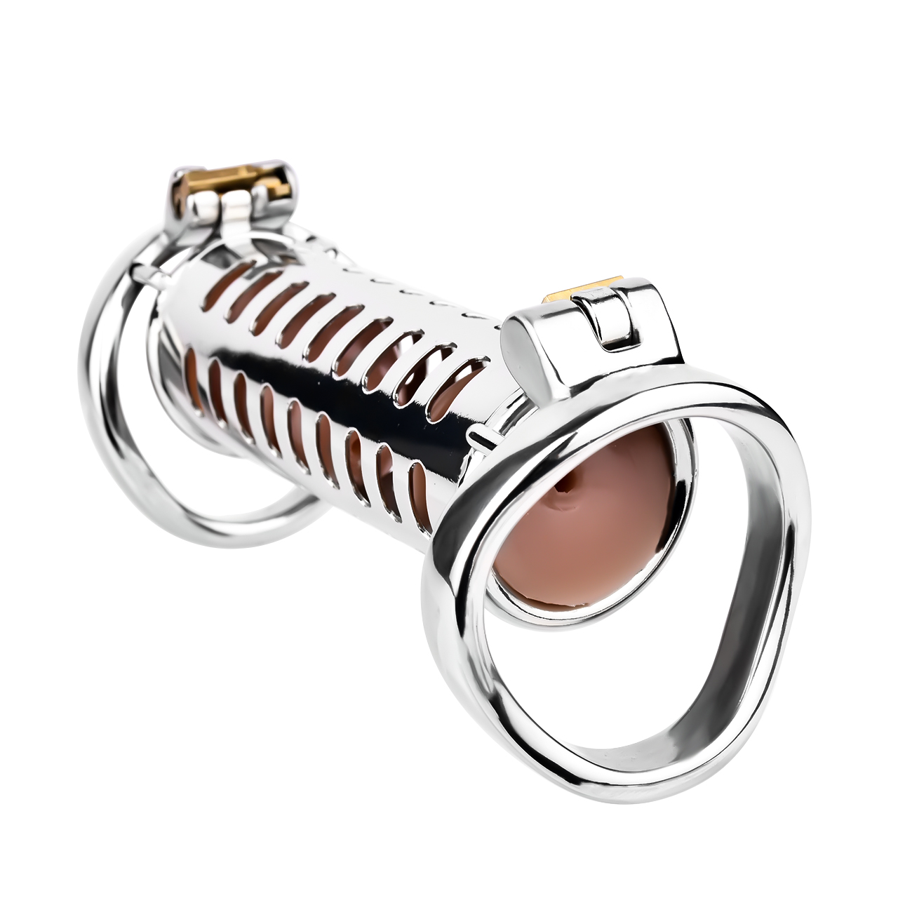 (image for) Metal Double Ended Chastity Cage