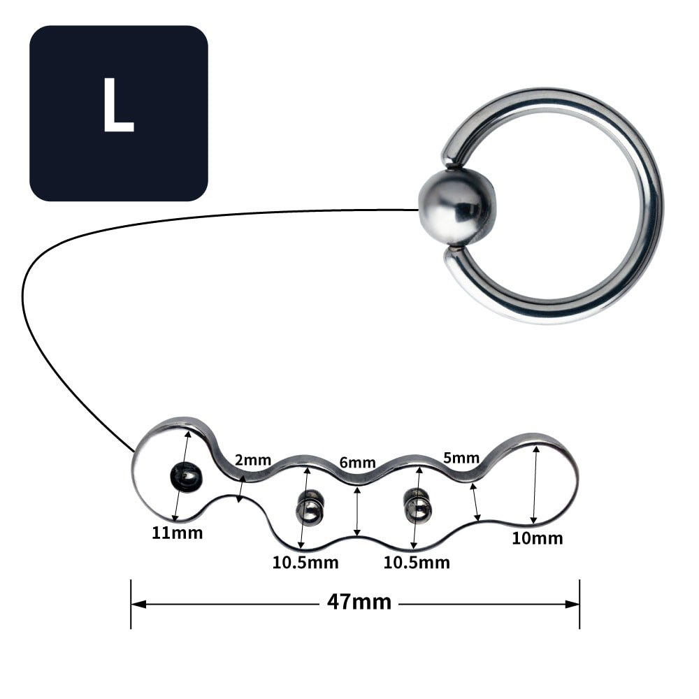 (image for) Ball Beads Prostate Plug