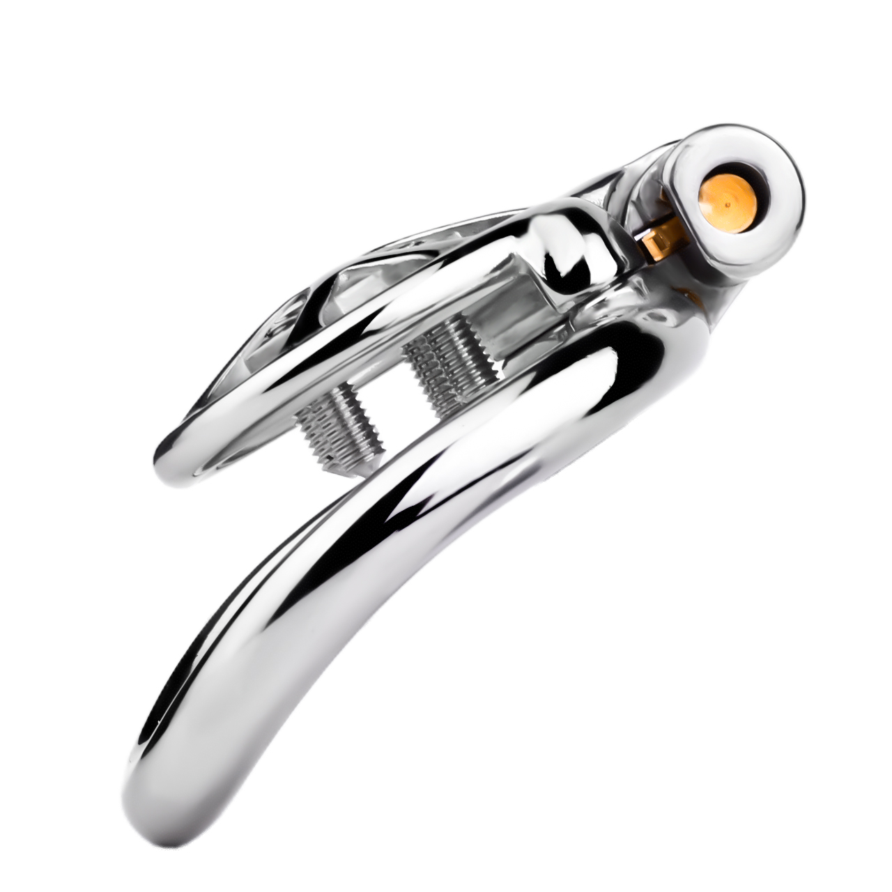 (image for) Spike Chastity Cage With Silicone Urethral Catheter