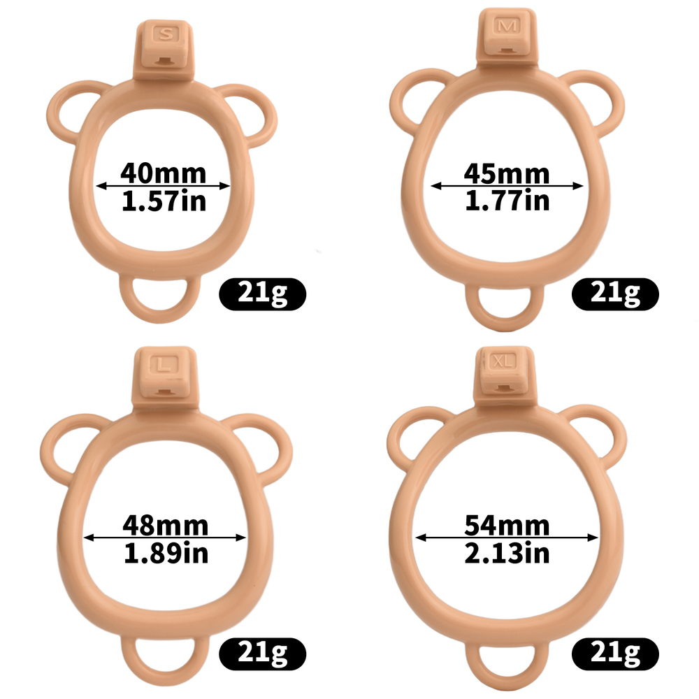 (image for) Imitation Labia Chastity Cage