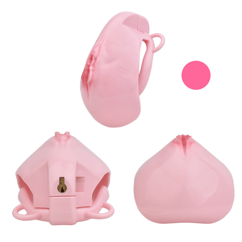 (image for) Imitation Labia Chastity Cage