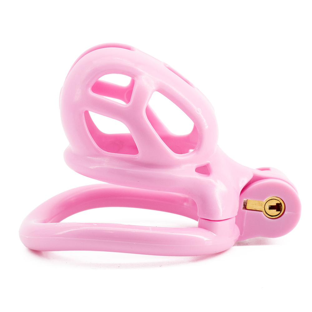 (image for) Pink Cobra Male Chastity Cage Kits