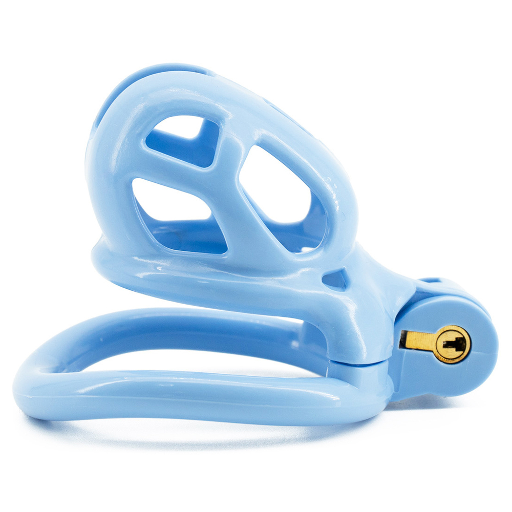 (image for) Blue Cobra Male Chastity Cage Kits