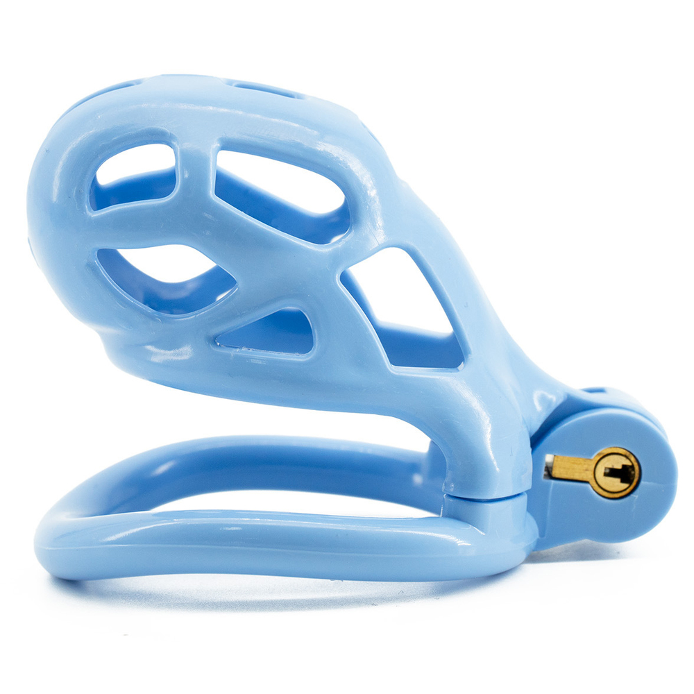 (image for) Blue Cobra Male Chastity Cage Kits