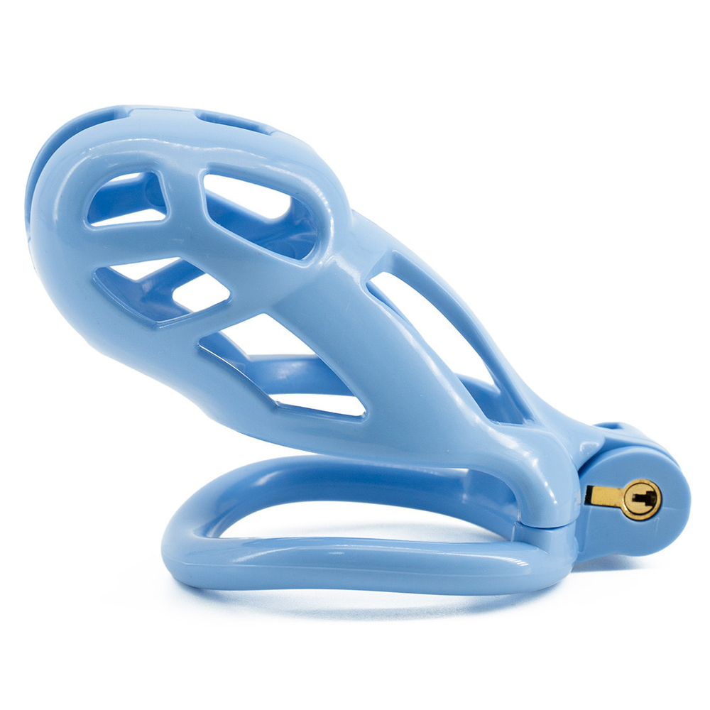(image for) Blue Cobra Male Chastity Cage Kits